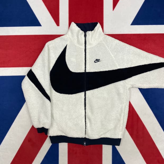 나이키 빅스우시 리버시블 플리스자켓 L 