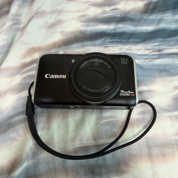 캐논 파워샷 sx230 카메라 블랙 💗✨