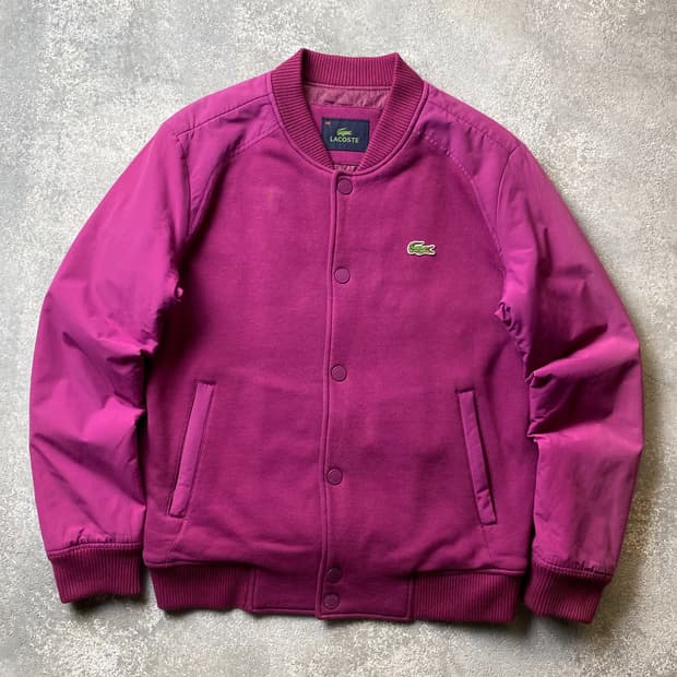 [95] Lacoste 라코스테 퍼플 블루종 자켓