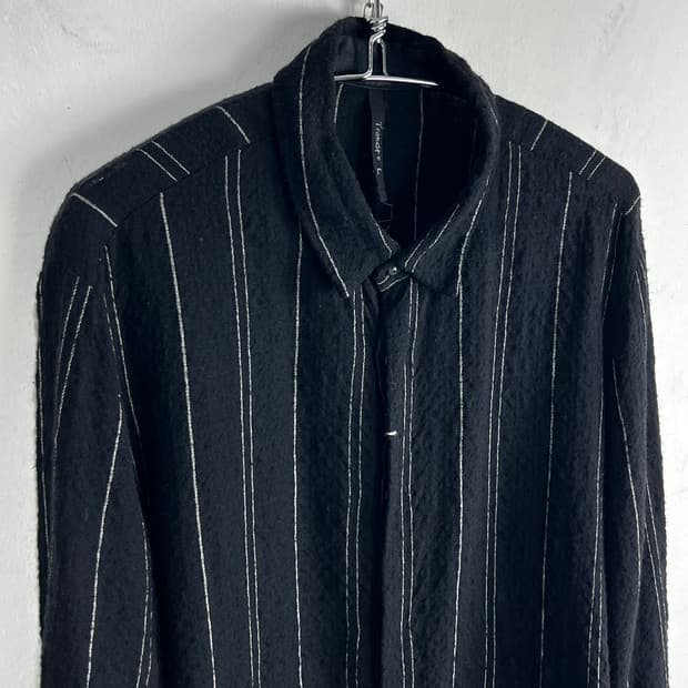 Transit Uomo Wool Stripe Shirts