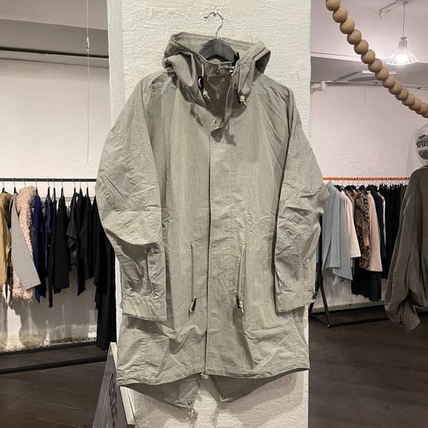 어태치먼트 오버사이즈 파카