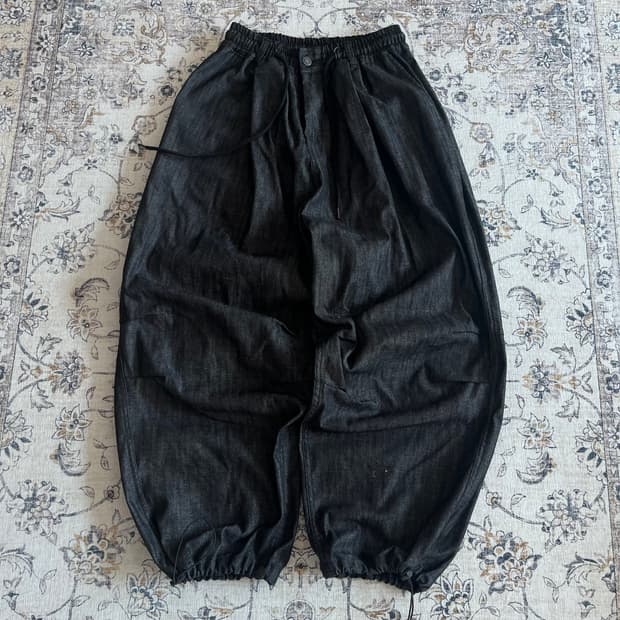 OTHERFIT 핀턱 벌룬팬츠