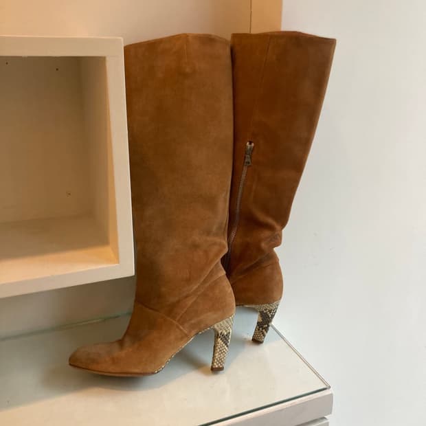 드리스반노튼 가죽부츠