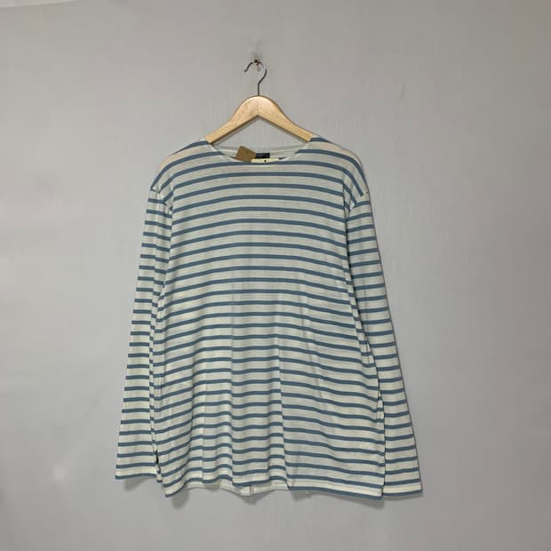 세인트제임스 스트라이프 롱슬리브 빈티지 스카이블루 XL