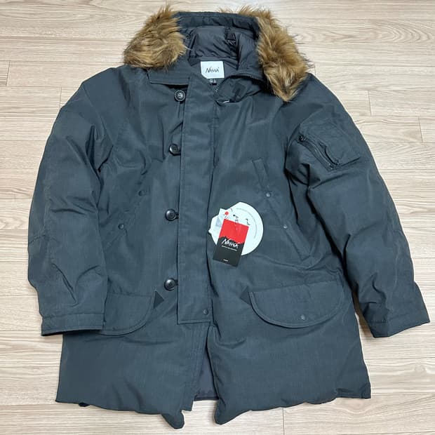 난가 x 웨이퍼 파이어 레지스턴트 다운 자켓 타입 US N-3B L