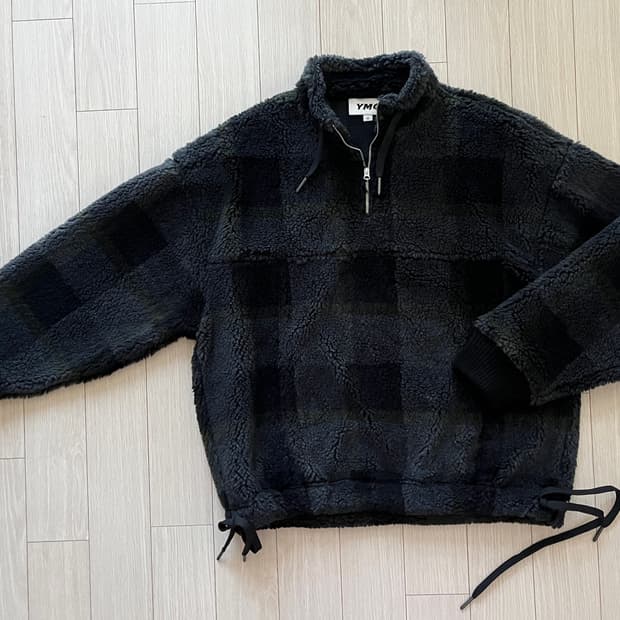 YMC 남녀공용 후리스 아노락