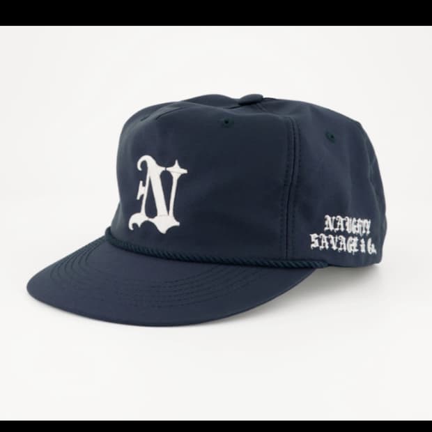 [OS] 너티새비지 트러커 볼캡 모자 네이비