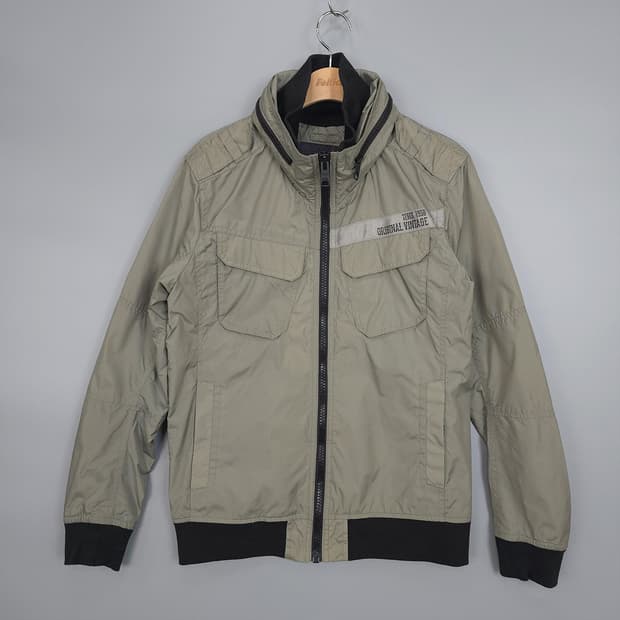 버커루 Buckaroo 빈티지 MA-1 스타일 집업 점퍼 M