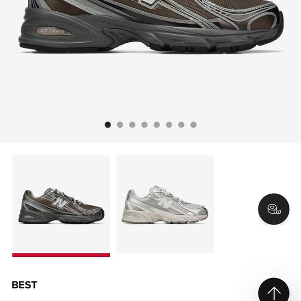 뉴발란스 740, dark gray 235