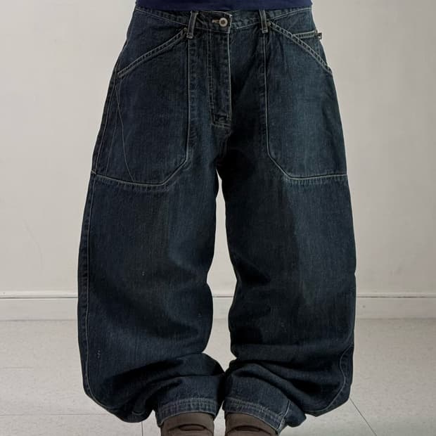 Phat Farm 스티치 데님팬츠