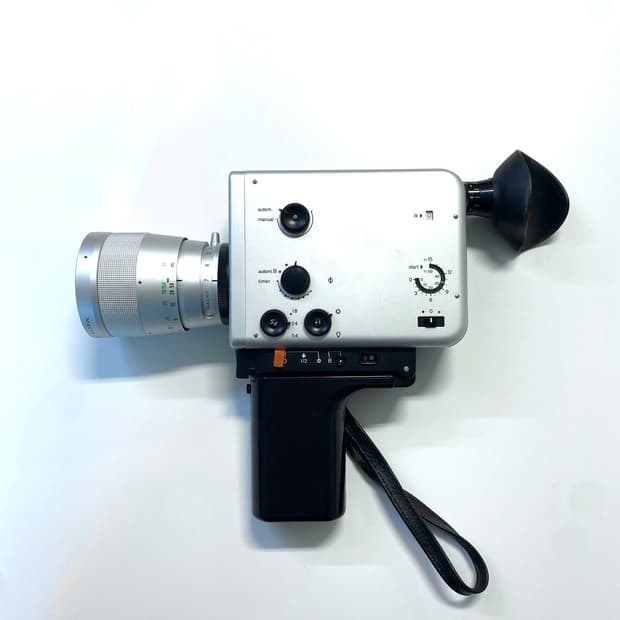 브라운 디터람스 Nizo S801 macro 슈퍼8 필름 카메라