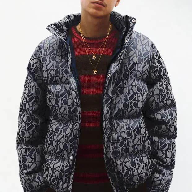 [s] 급처 슈프림 fuck 자카드 패딩