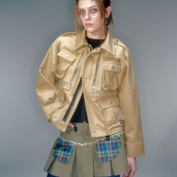 베이컨트 아카이브 WOMEN DALOT SAFARI JACKET BEIG