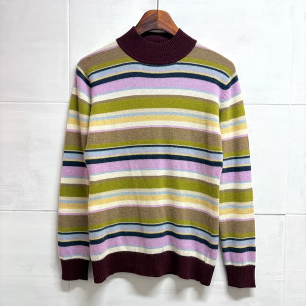 Mcgregor 맥그리거 울 캐시미어 스트라이프 니트 