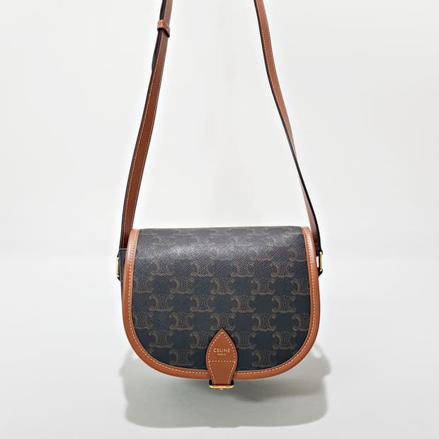 셀린느 폴코백 미디움 크로스백