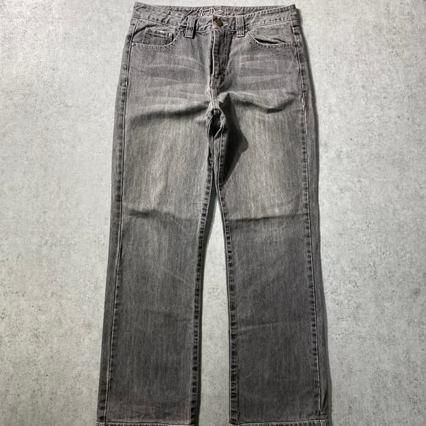 [31] Von Dutch 본더치 그레이 워시드 데님팬츠