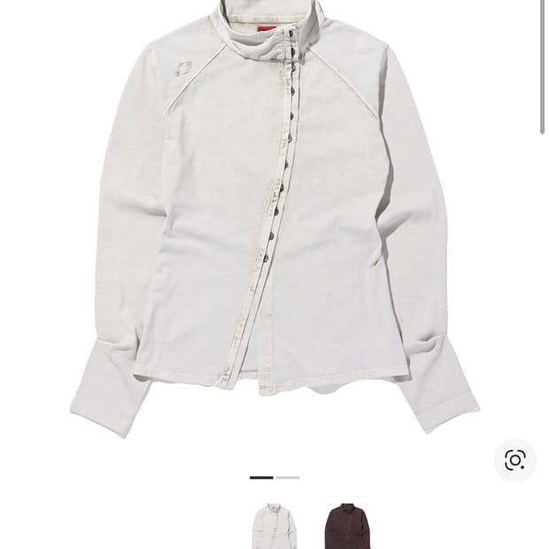 미스치프 워시드 저지 셔츠 라이트 베이지 s