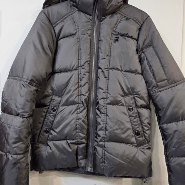 G-Star RAW 블랙 패딩 점퍼(S)