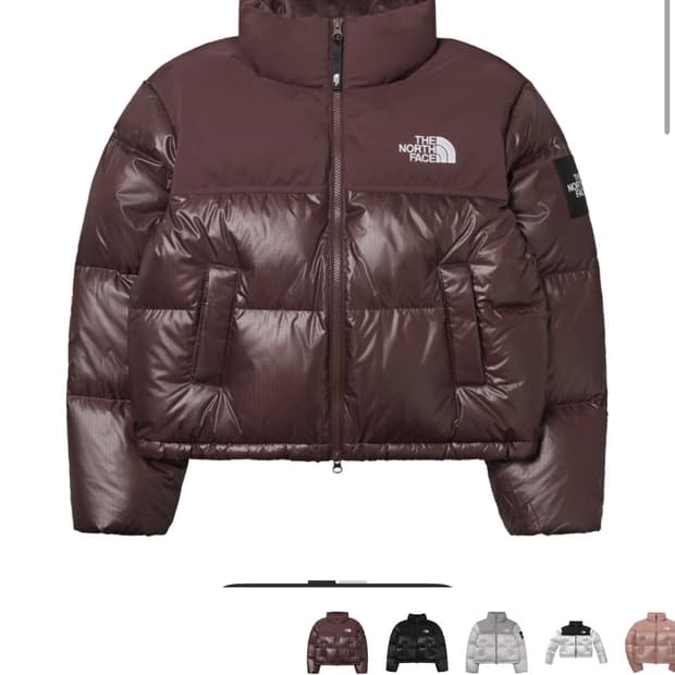 노스페이스 회이트라벨 눕시 코코아 브라운 L (하자O)