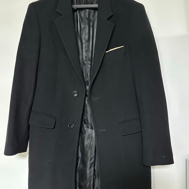 SIEG FAHRENHEIT 남성 블랙 코트