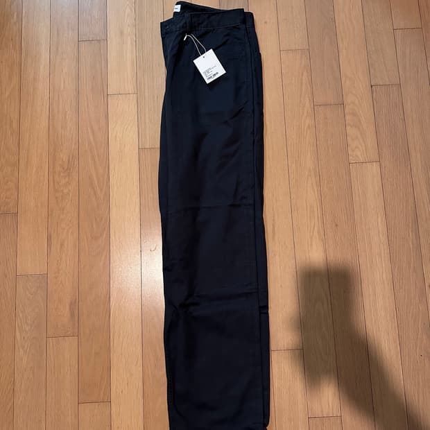 스테디에브리웨어 레귤러 트윌 코튼팬츠 인디고 텍 붙어있는 새상품 2사이즈