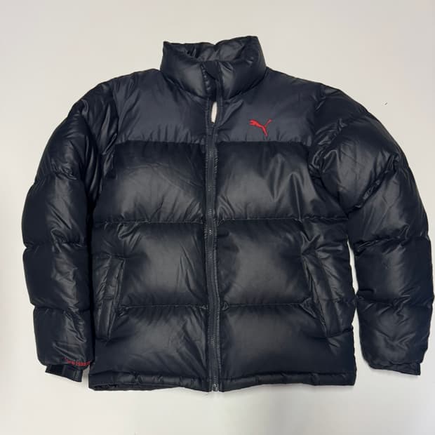 남녀공용 푸마 Puma 구스다운 로고 푸퍼 S 패딩 노페느낌!!
