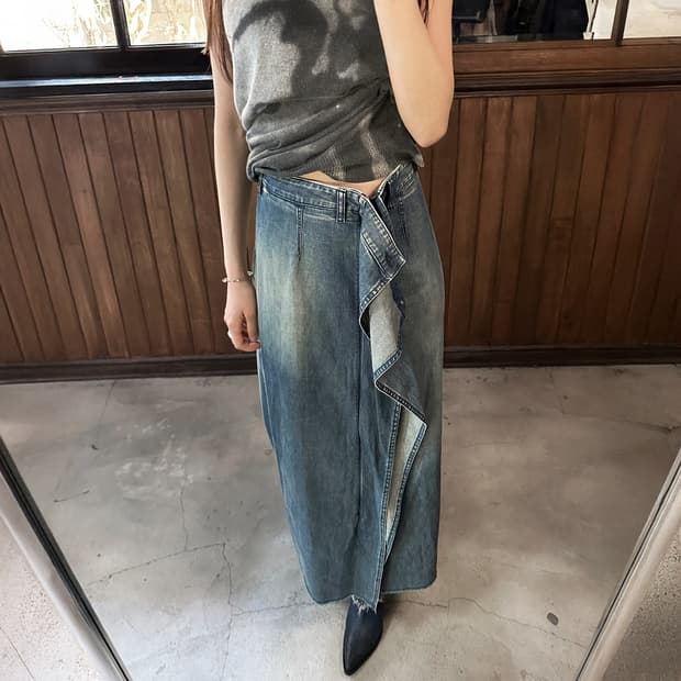 MM6 MAISON MARGIELA denim skirt