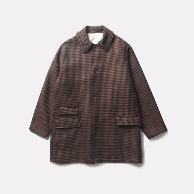 빔즈보이 울 더블트윌 하프코트_2689