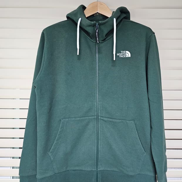 노스페이스 후드집업 그린 100(L)