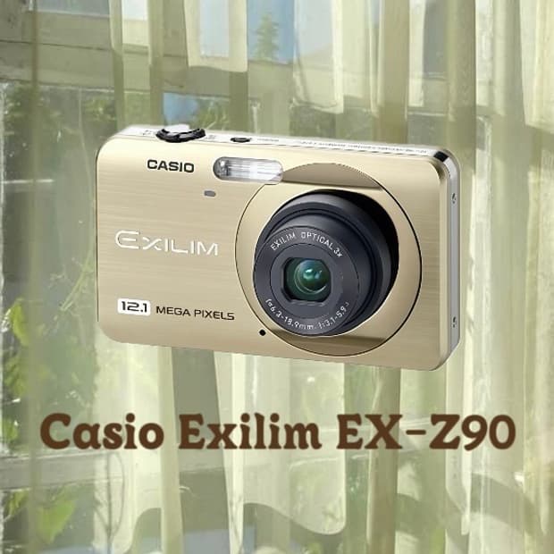 [작례O] 카시오 엑슬림 EX-Z90 빈티지 디지털 카메라 디카