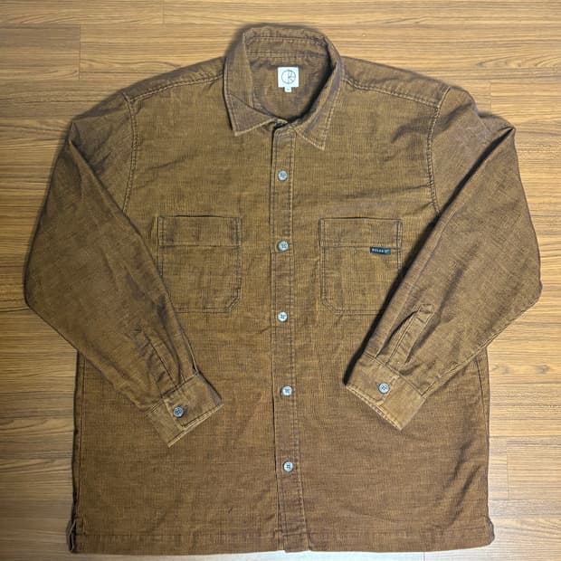 폴라스케이트보드 코듀로이 셔츠