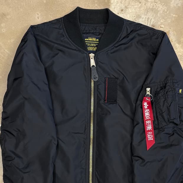 S 알파인더스트리 MA-1 스카이마스터 항공 자켓