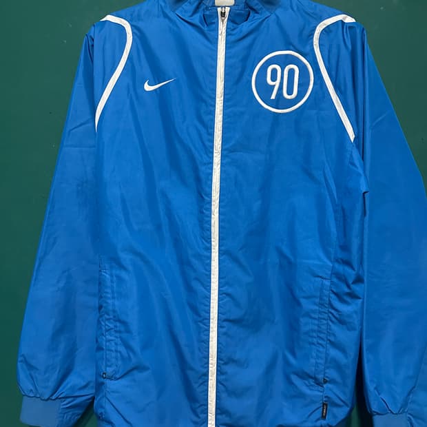 나이키 바람막이 블루XL