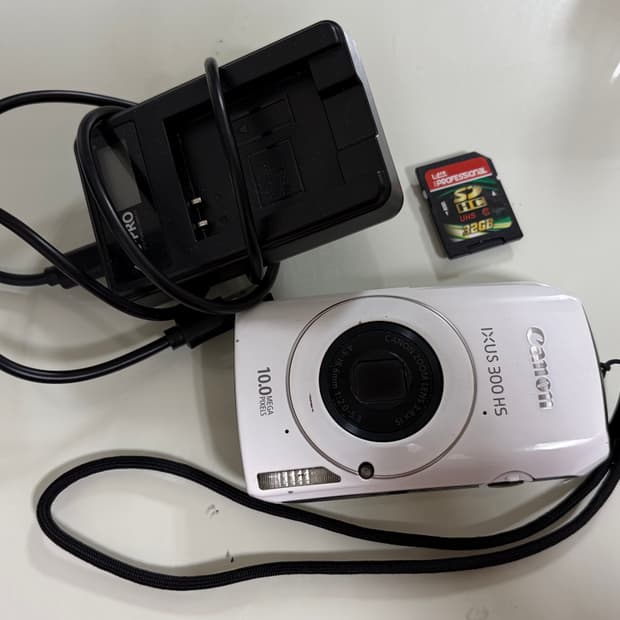 캐논 ixus 300hs 화이트