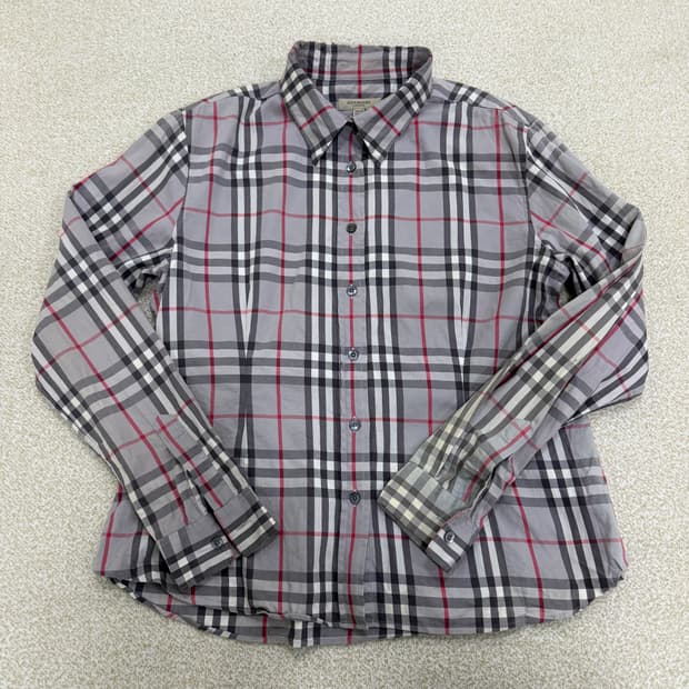 XL 버버리 체크셔츠 0213T1