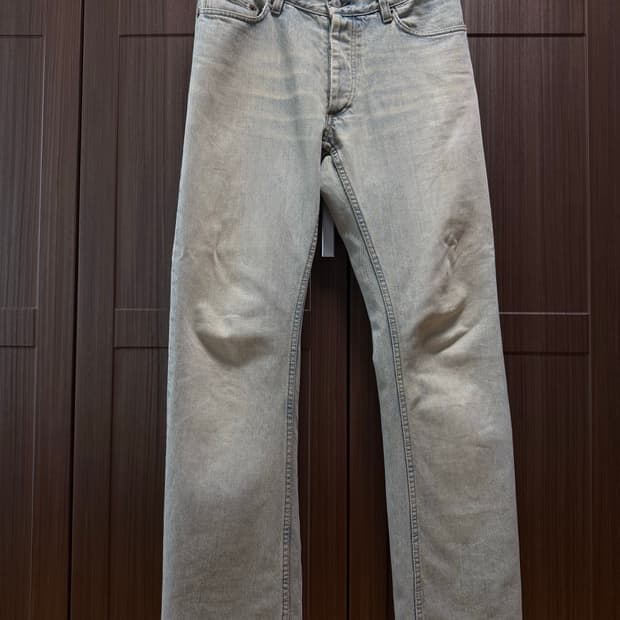 1998년도 헬무트랭 아카이브 샌디드 데님팬츠