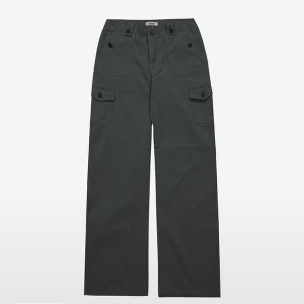 애즈온 제트 카고 팬츠 차콜 s