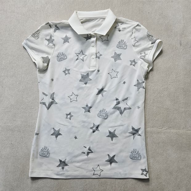 90 엘르골프 여성 카라 반팔 티셔츠 0305Y