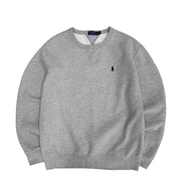 폴로 스웻셔츠 그레이 (L) 