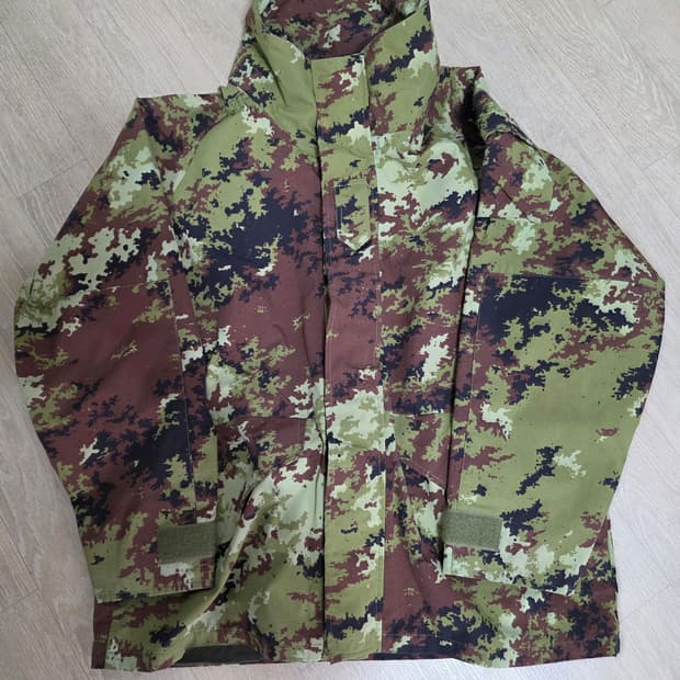 미군 디지털 카모 ECWCS 파카 M
