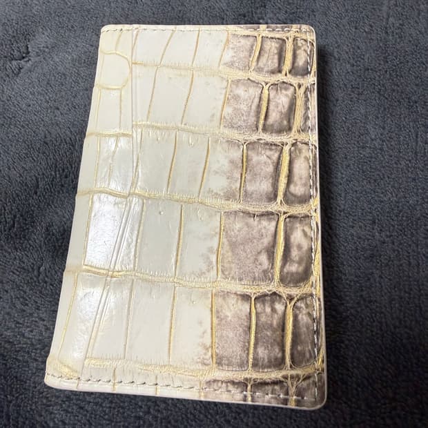 인피니토 악어가죽 카드지갑