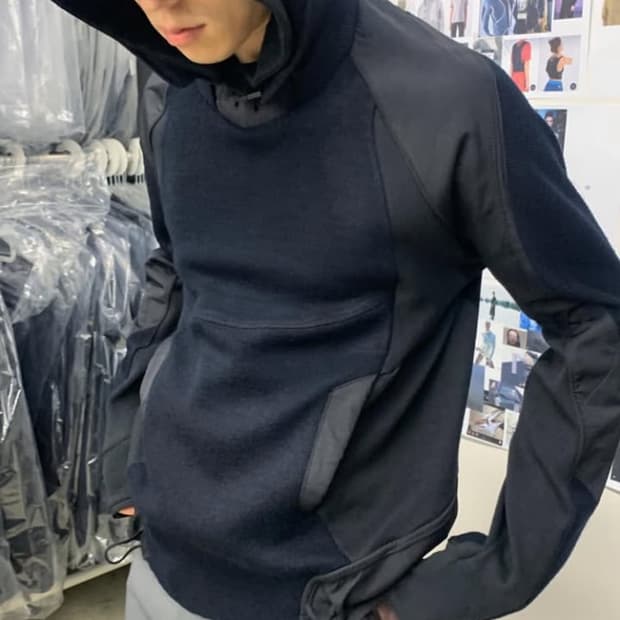 [s] 에이시네틱스 니트 후드Trooper knit black
