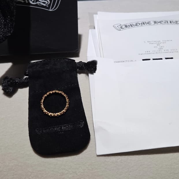 [판매] 크롬하츠 22k 타이니 밴드링