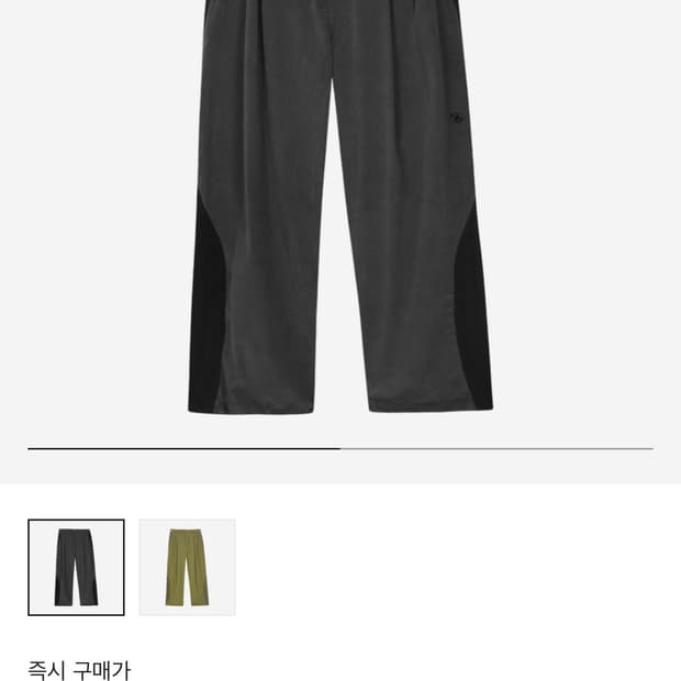 산산기어 코듀로이 팬츠 차콜 블랙 - 22FW