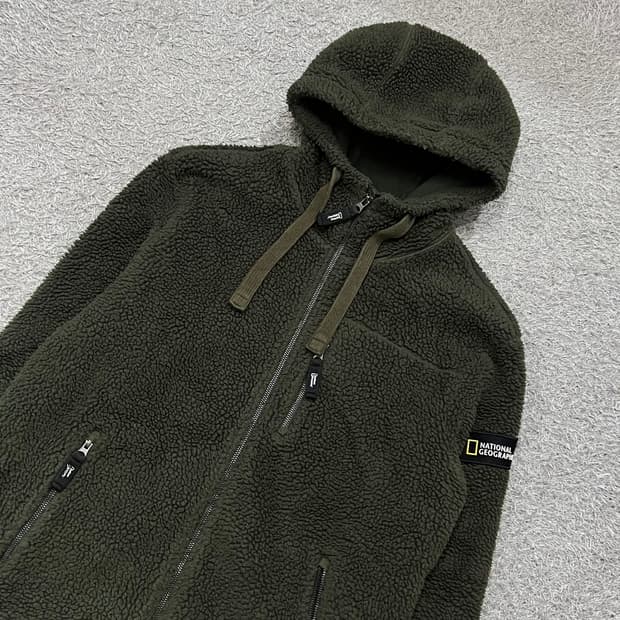 [105] 내셔널지오그래픽 양털 후드집업