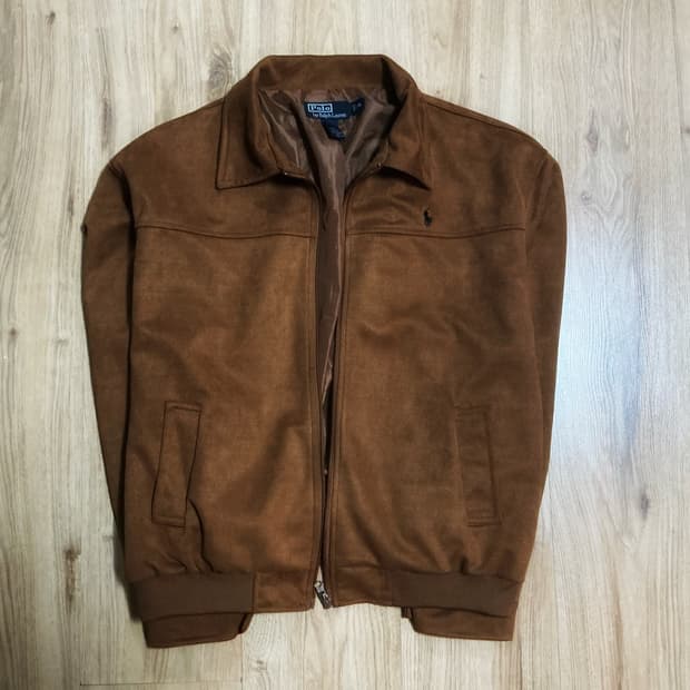 폴로 랄프로렌 오리지널 스웨이드 자켓