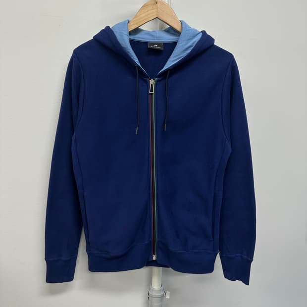 폴스미스 라인 디테일 후드 집업