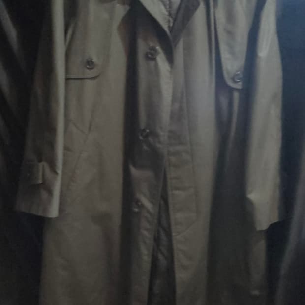 런던포그 클래식 롱 트렌치코트