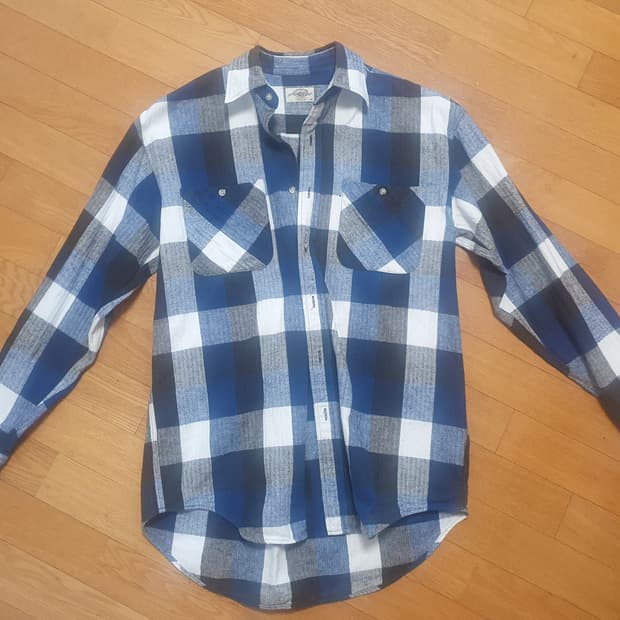 체크 셔츠