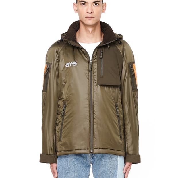 준야 와타나베 경량패딩 바람막이 자켓 eye 18aw